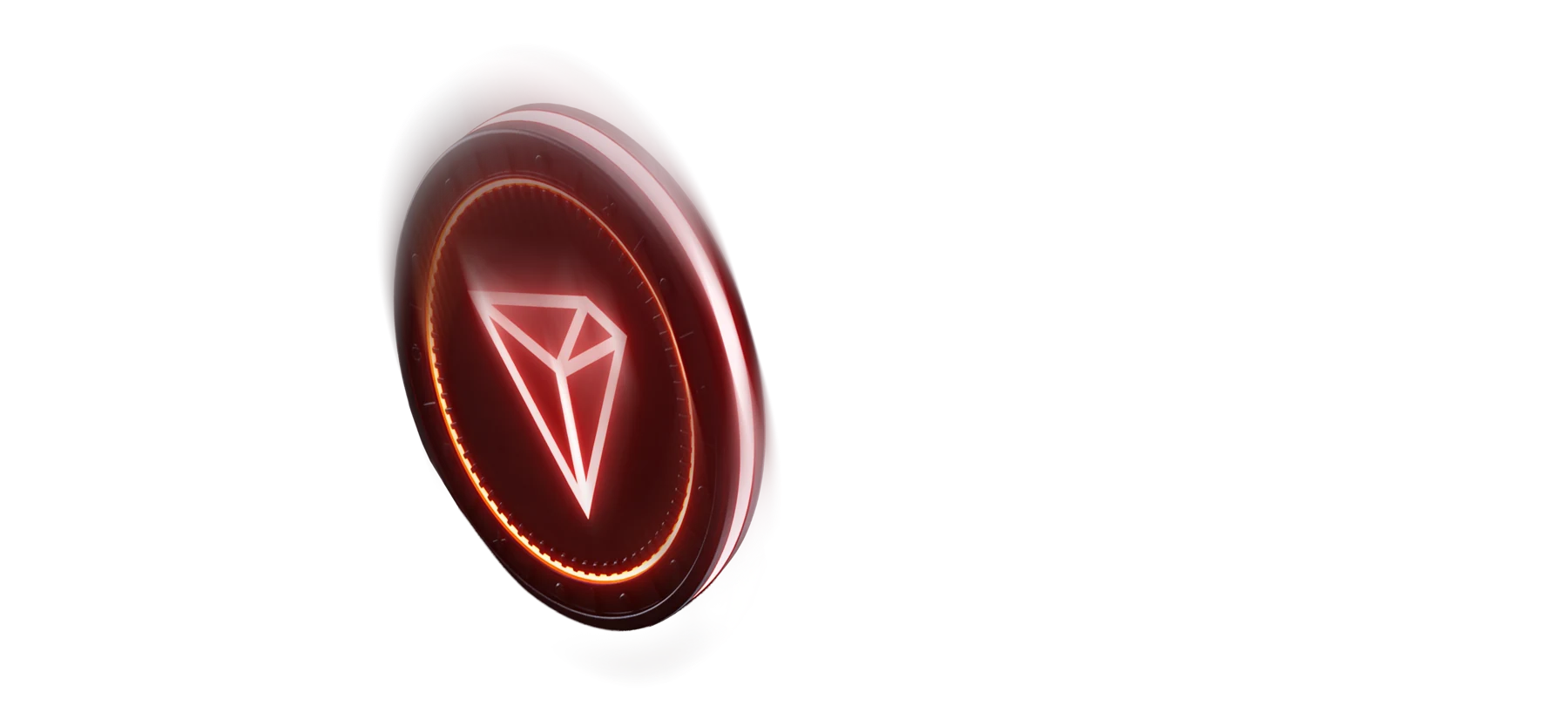 Tron coin representing TRX withdrawals at Here2Win Casino