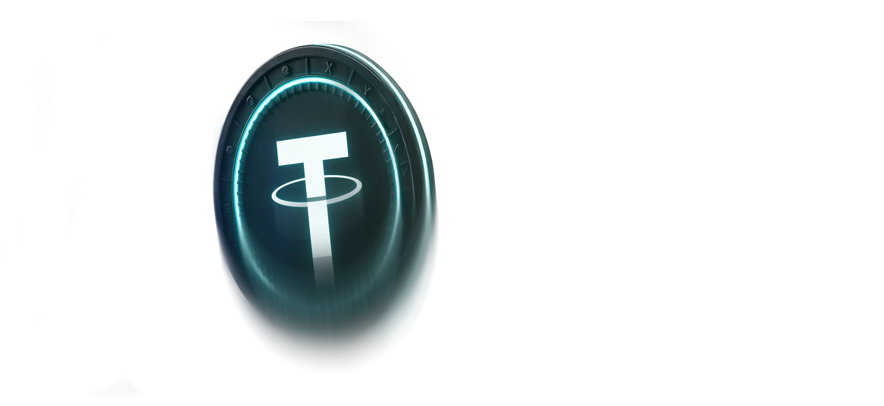 Tether coin representing stablecoin withdrawals at Here2Win Casino